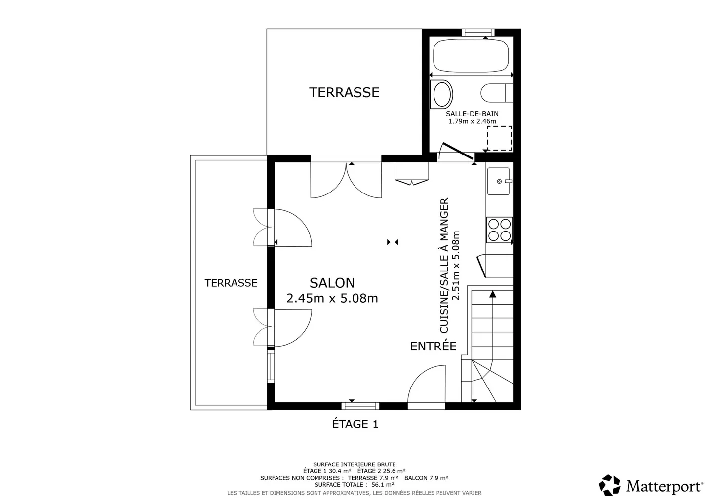 Charmantes Chalet mit schönem Gartenterrasse, im Herzen des Dorfes - Foto 5 von 12