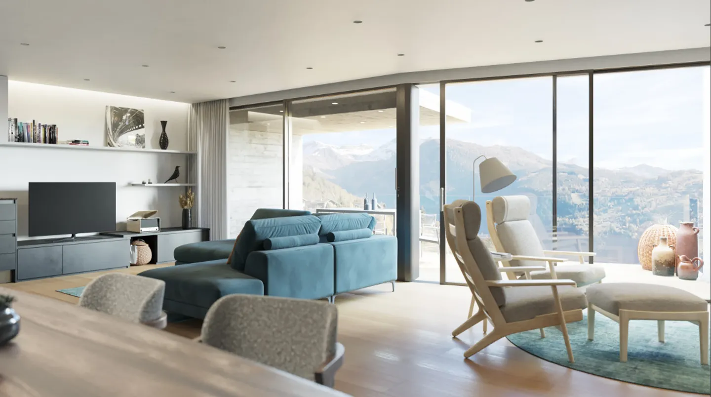 Villas Modernes à Anzère - Photo 2 sur 4