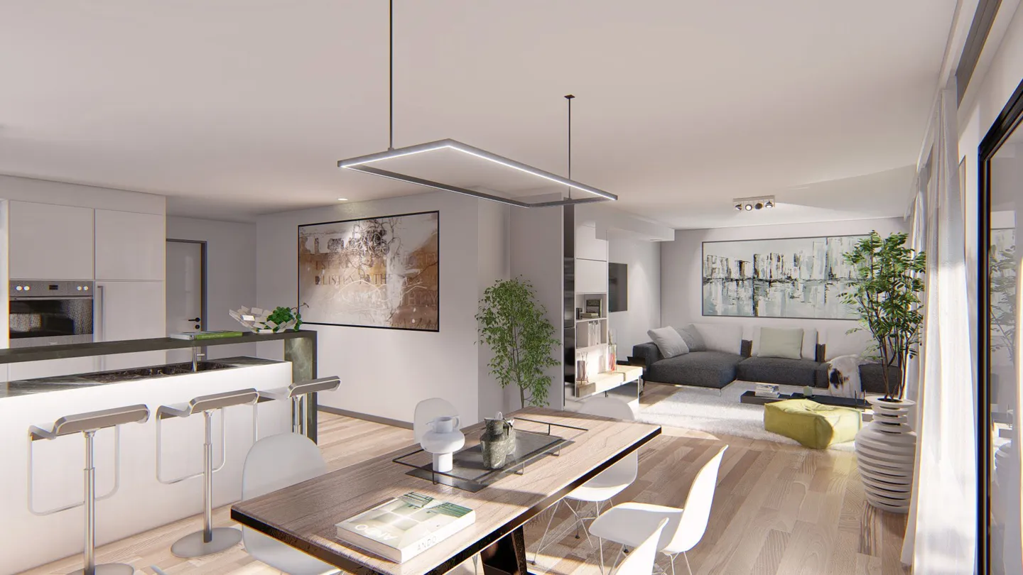 Granges-sous-Trey. 6 minutes from Payerne. New apartments for sale - Photo 11 of 15