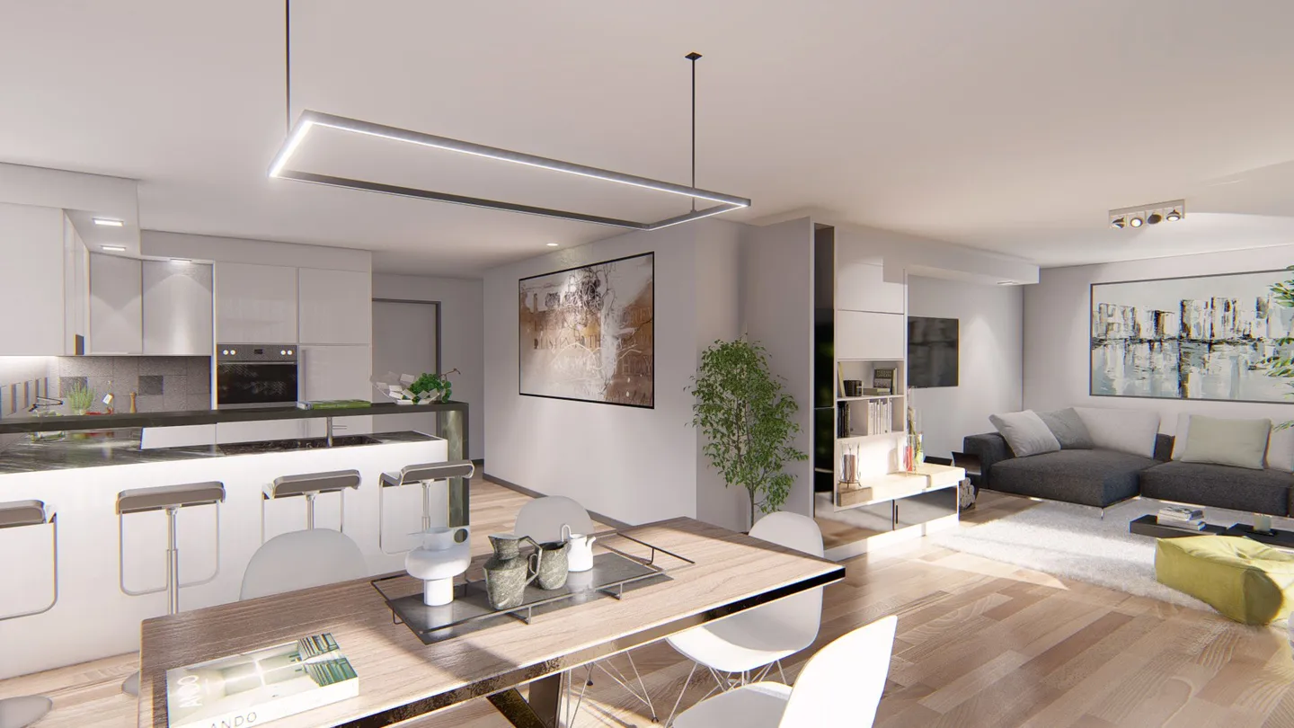 Granges-sous-Trey. 6 minutes from Payerne. New apartments for sale - Photo 12 of 15