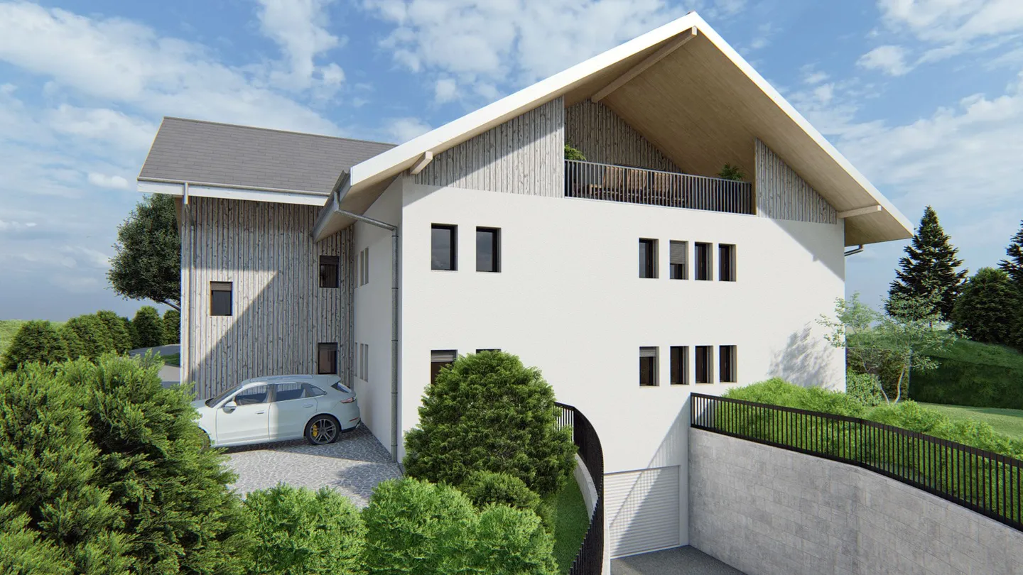 Granges-sous-Trey. 6 minutes from Payerne. New apartments for sale - Photo 1 of 15