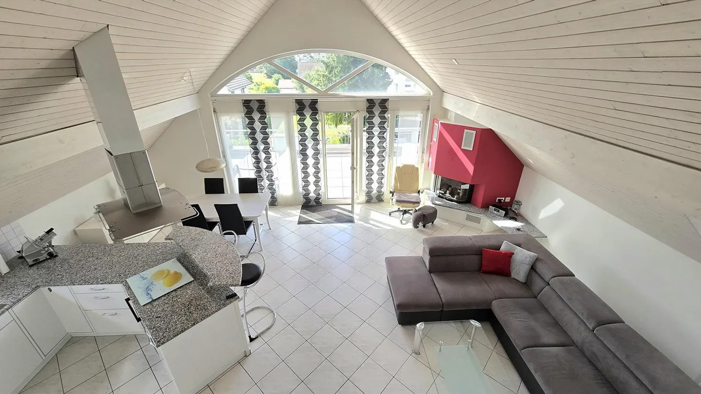 Maisonette penthouse confortable dans un emplacement central - Photo 4 sur 17