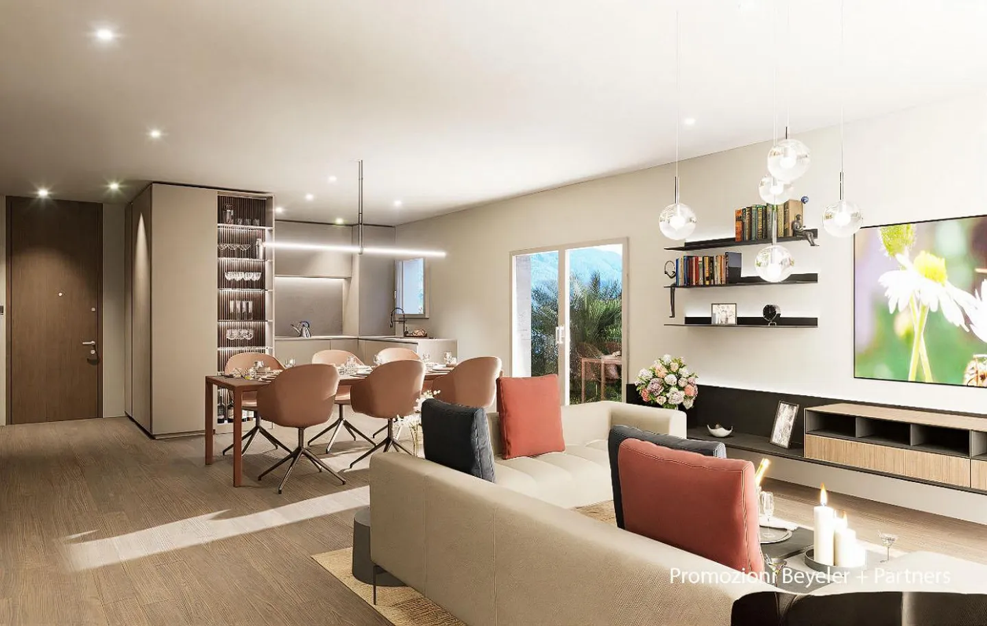 3.5 Zimmerwohnung mit gedeckter Terrasse – Neubau Erstwohnsitz in Ascona - Foto 2 di 13