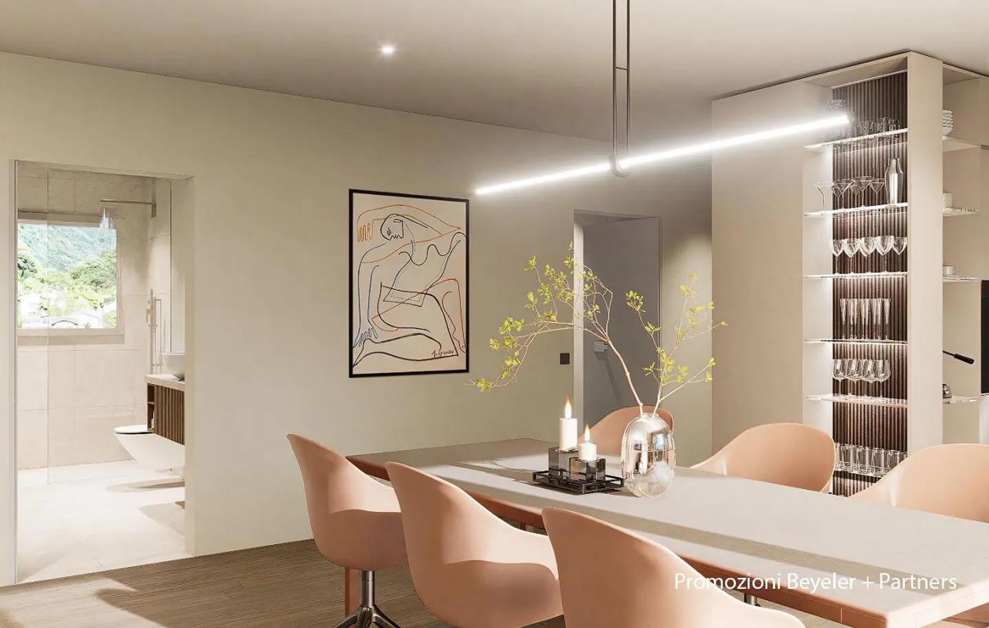 3.5 Zimmerwohnung mit gedeckter Terrasse – Neubau Erstwohnsitz in Ascona - Foto 3 di 13