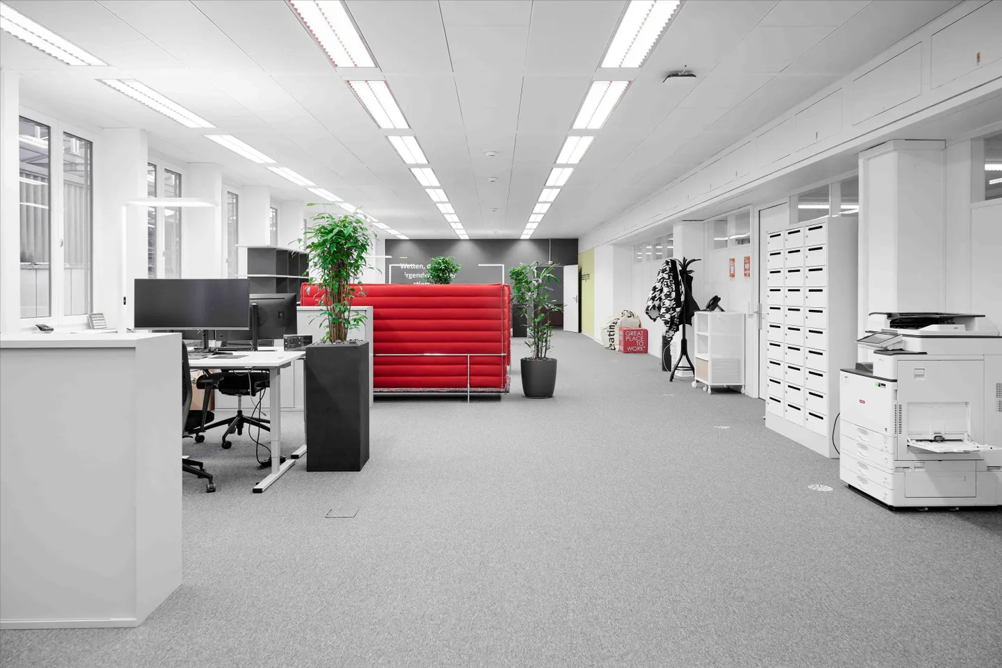 «Bürofläche von 135 bis 1500 m2 ausgebaut - auf dem Riverside-Areal Zuchwil» - Foto 1 von 11
