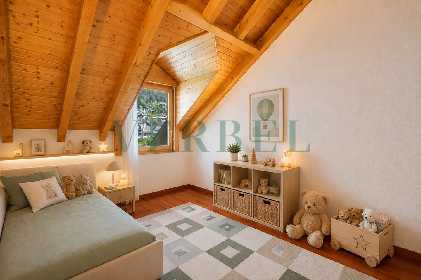 Charming Attic Apartment with Lake View - Photo 11 of 12