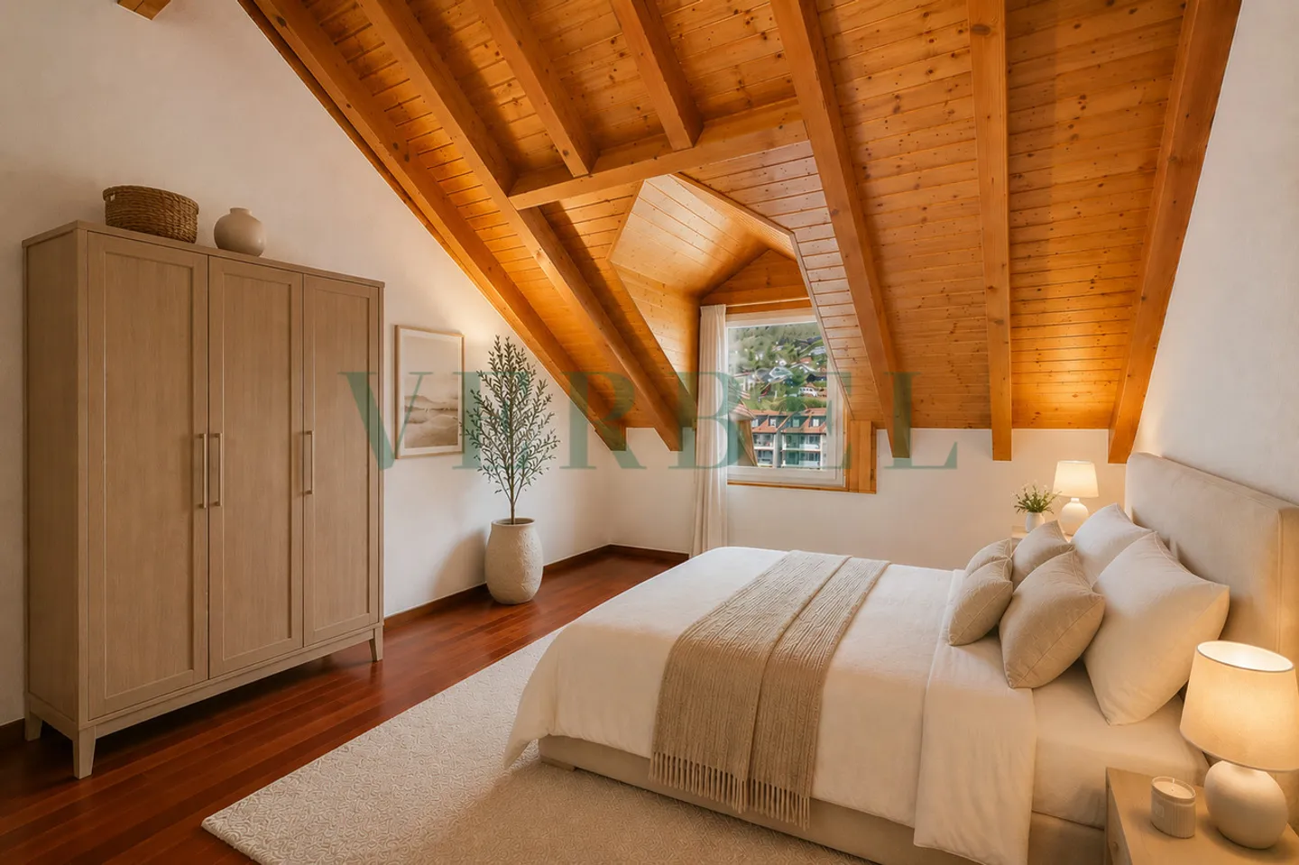 Charming Attic Apartment with Lake View - Photo 9 of 12