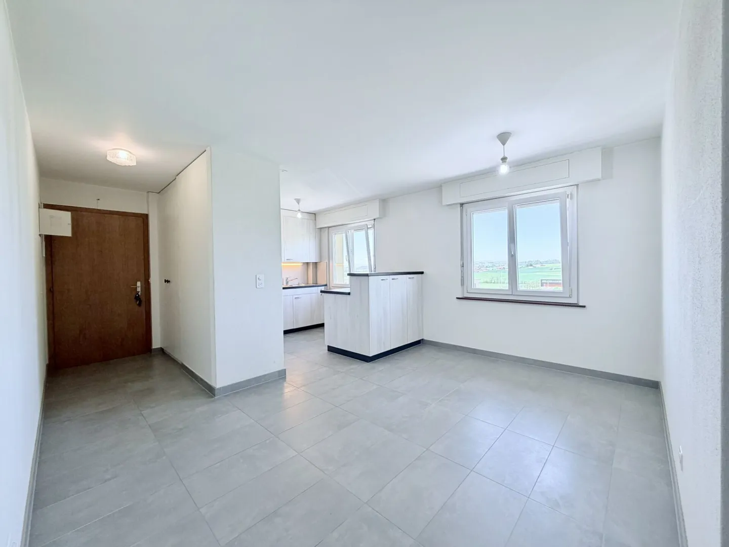 Geräumiges Penthouse in Farvagny - Foto 1 von 10