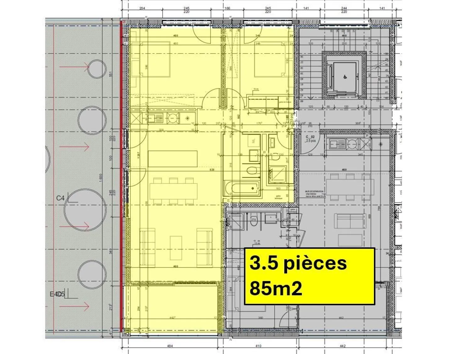 Appartamento moderno 3.5 locali - Foto 3 di 9