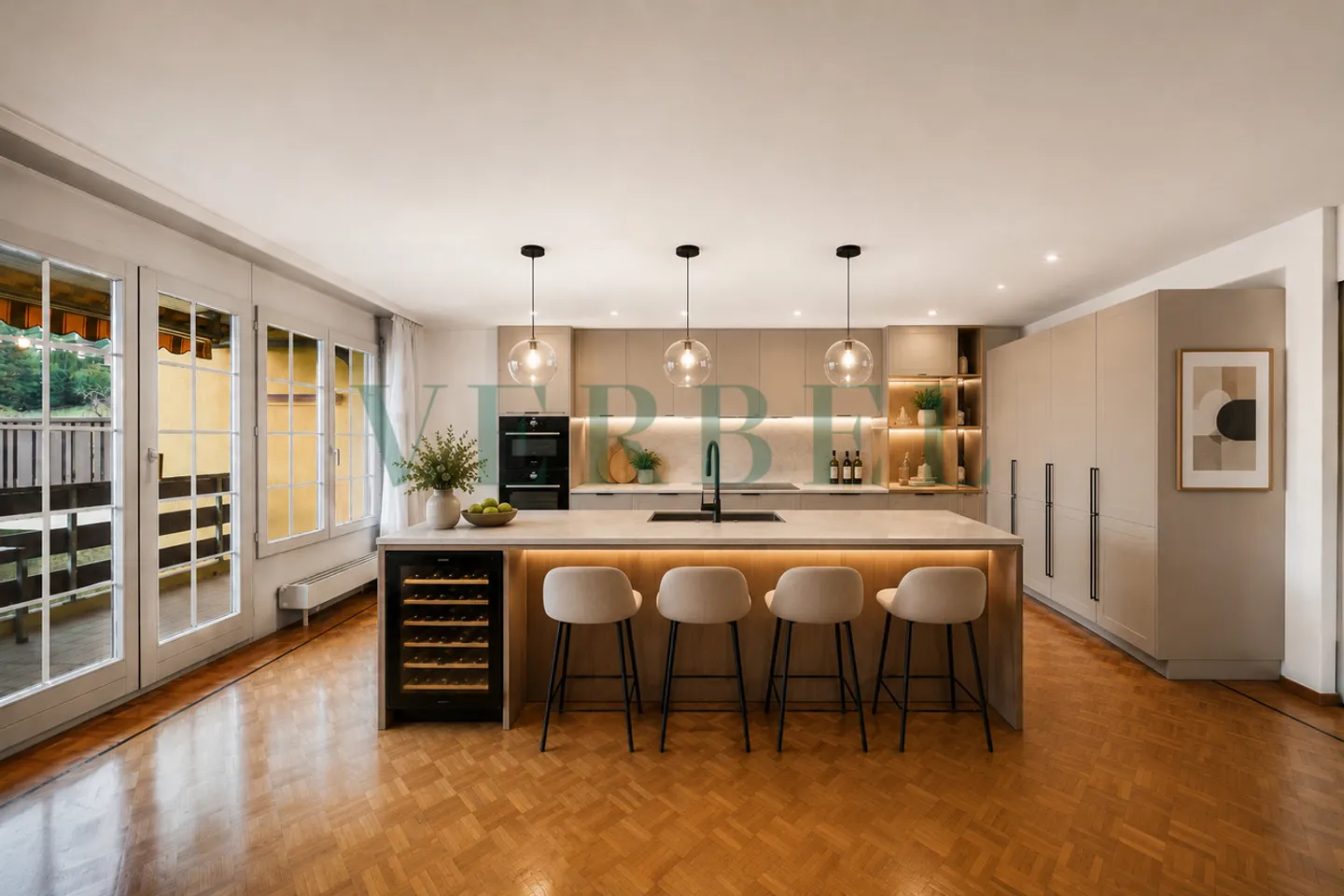Geräumige Wohnung mit Seeblick - Foto 2 von 8