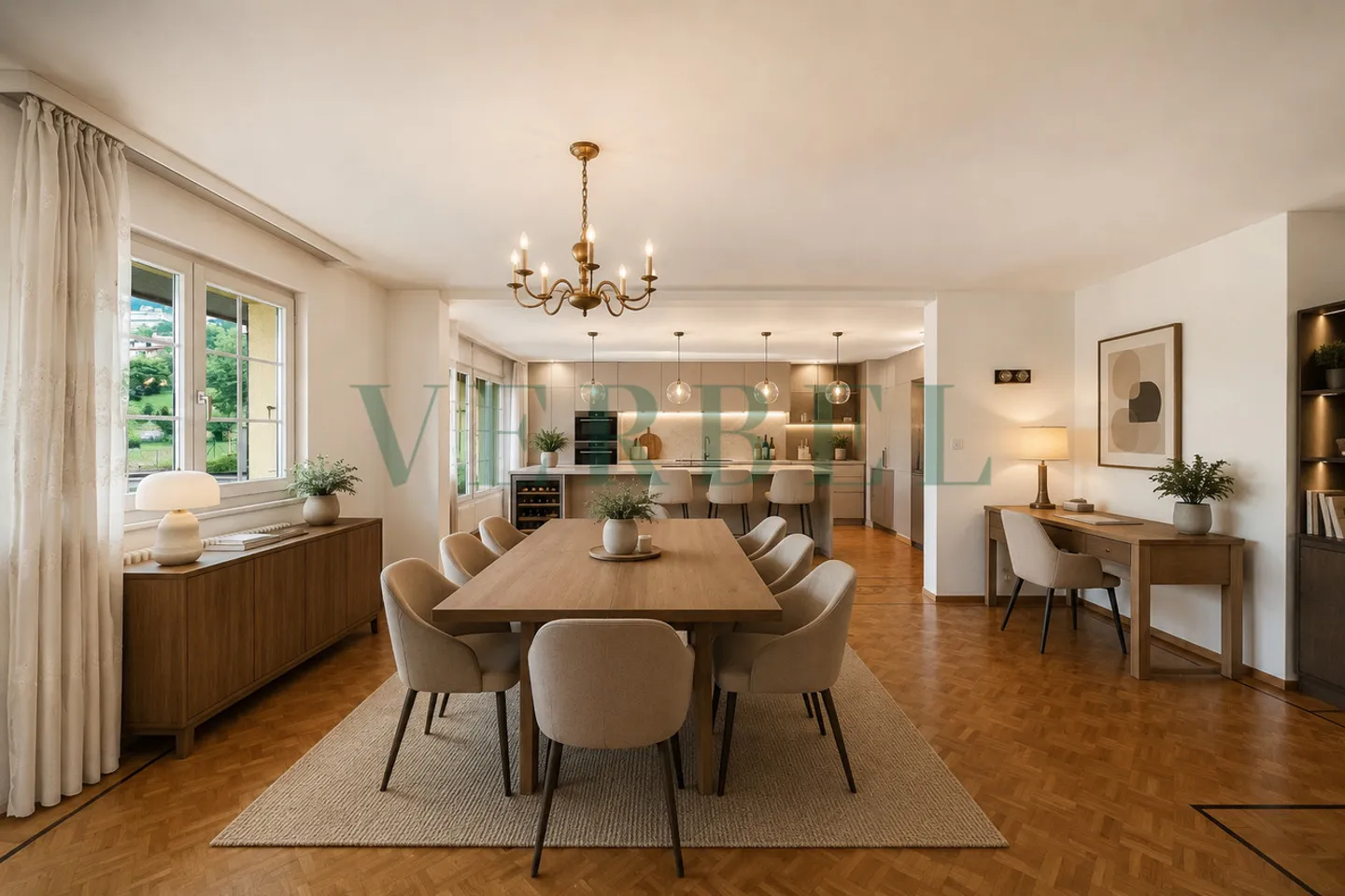 Geräumige Wohnung mit Seeblick - Foto 3 von 8