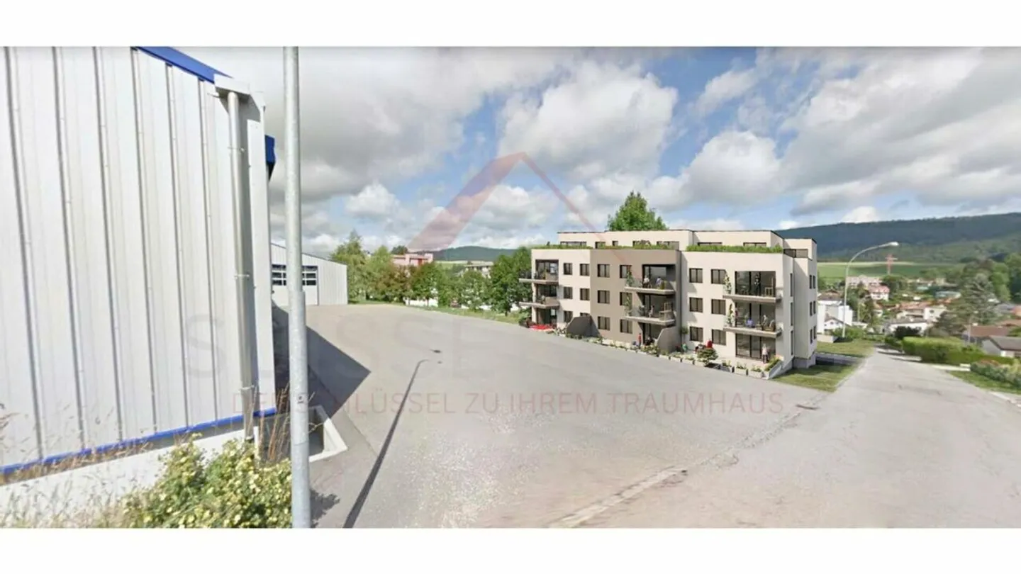 Grundstück mit genehmigtem Wohnprojekt - Foto 7 von 8