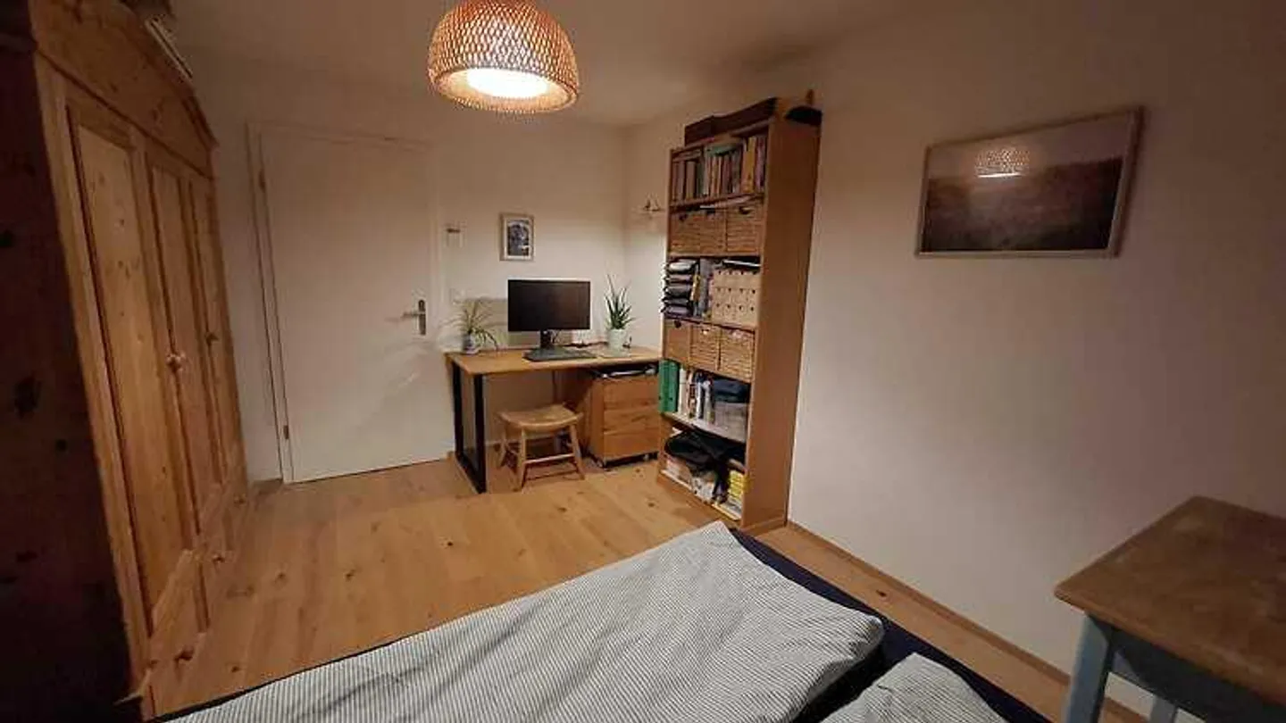 APPARTEMENT 3½ PIÈCES À WATTENWIL (BE), MEUBLÉ, TEMPORAIRE - Photo 8 sur 10