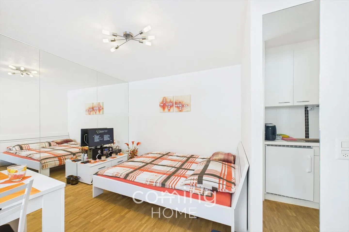 Modernes Studio in Leukerbad - möbliert, zentral und in Top-Zustand - Photo 2 sur 10