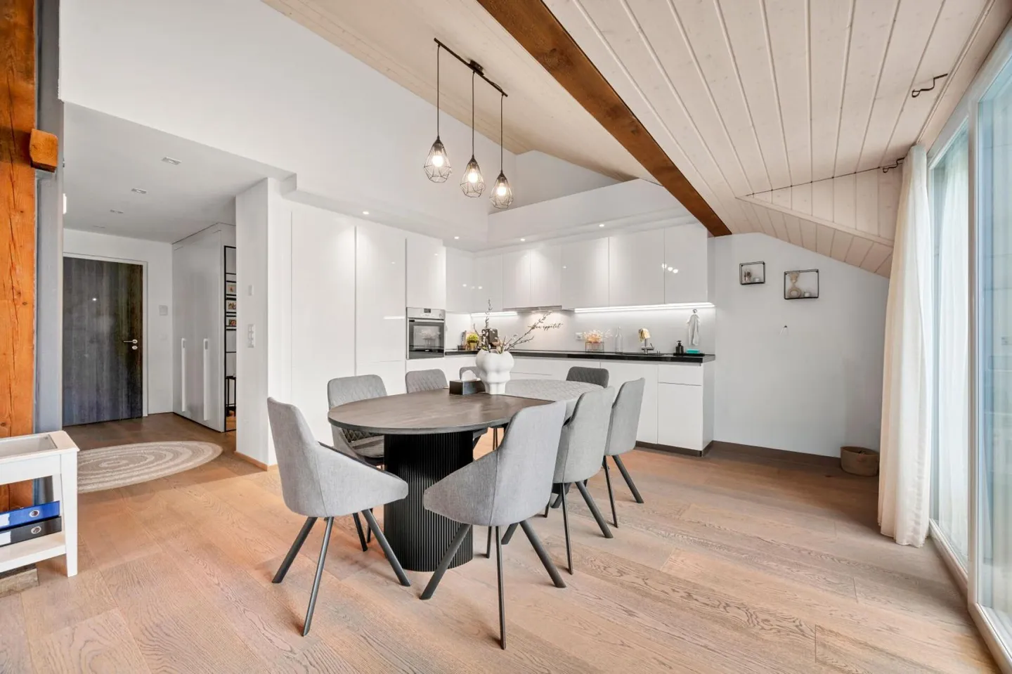 Duplex apartment of 4.5 rooms in Bulle - Photo 1 of 9