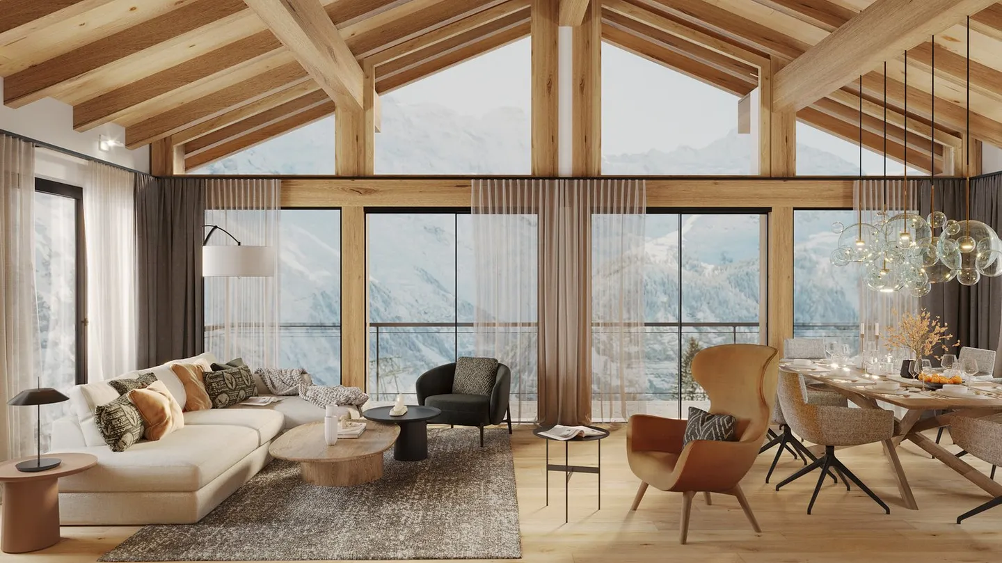 Découvrez les Vesta Chalets : expérience de vie luxueuse à Lauchernalp - Photo 2 sur 21