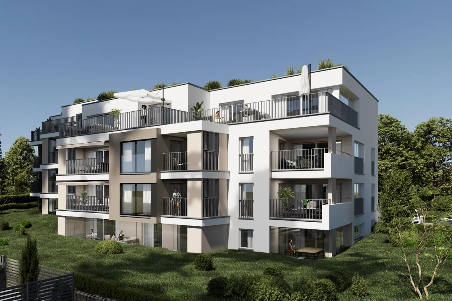 Appartement neuf sans obstacle et accessible en fauteuil roulant avec balcon - Photo 2 sur 5