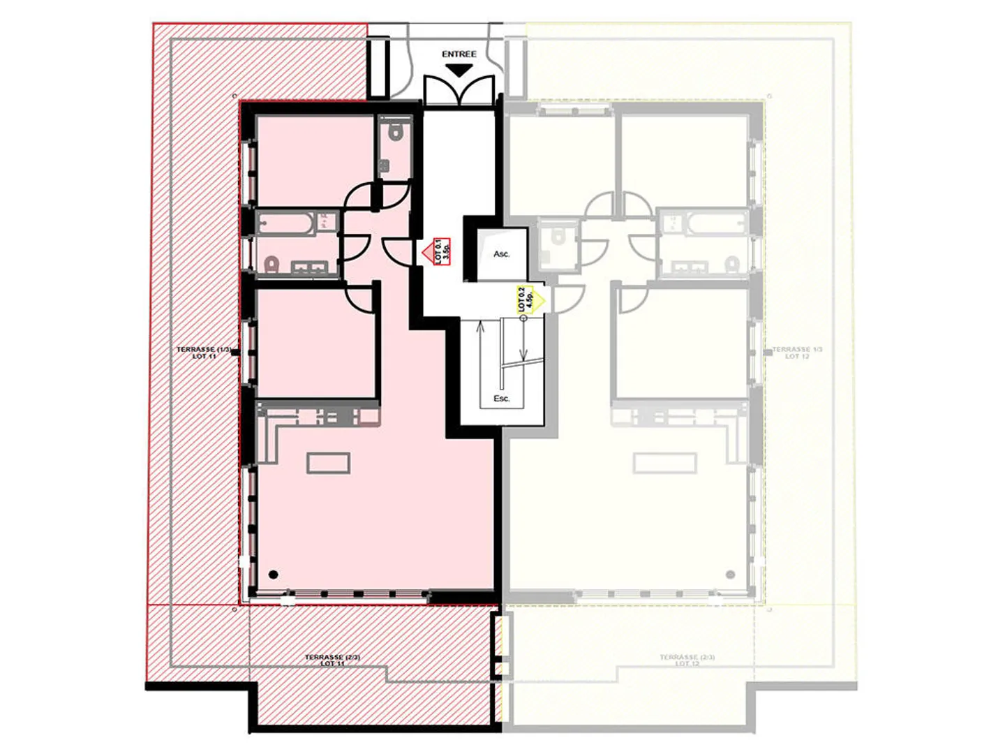 Appartement 3.5 pièces - Photo 1 sur 6