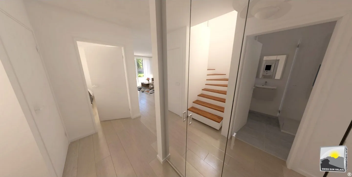 VALAIS / I am "PERLINE" Magnificent Villa to build 5.5 pieces of 151 m² - Photo 11 of 32