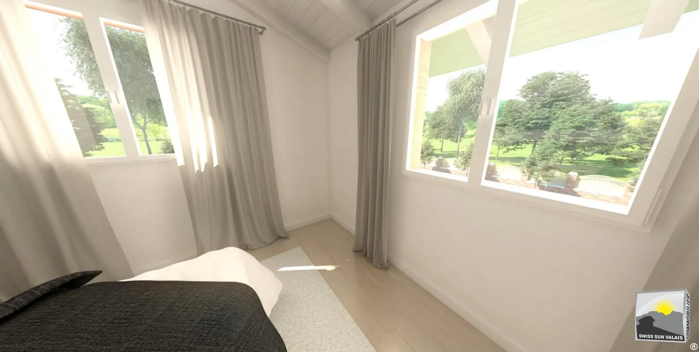 VALAIS / I am "PERLINE" Magnificent Villa to build 5.5 pieces of 151 m² - Photo 19 of 32