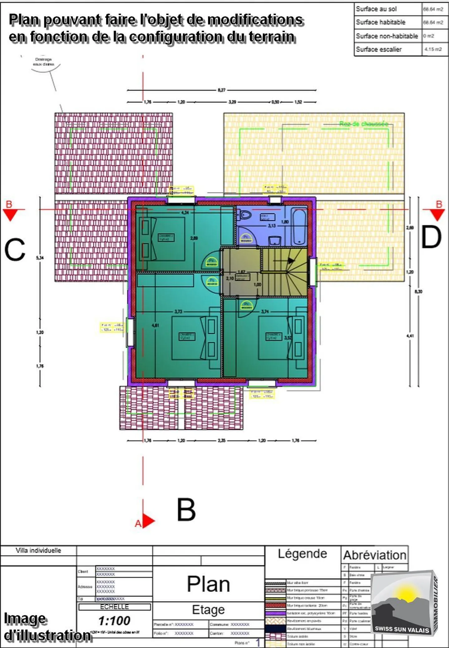 VALAIS / I am "PERLINE" Magnificent Villa to build 5.5 pieces of 151 m² - Photo 26 of 32
