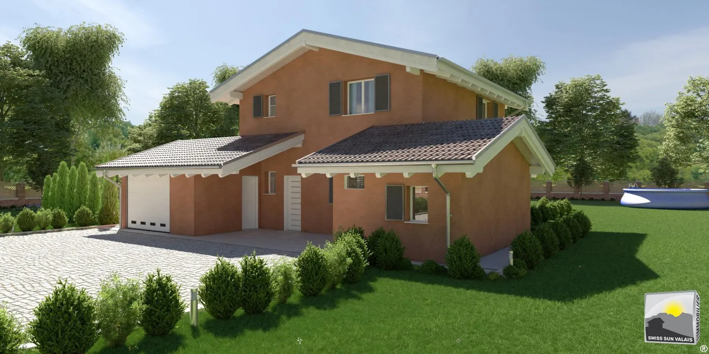 VALAIS / I am "PERLINE" Magnificent Villa to build 5.5 pieces of 151 m² - Photo 30 of 32