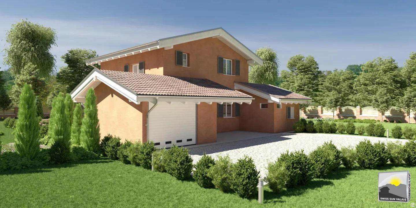 VALAIS / I am "PERLINE" Magnificent Villa to build 5.5 pieces of 151 m² - Photo 31 of 32