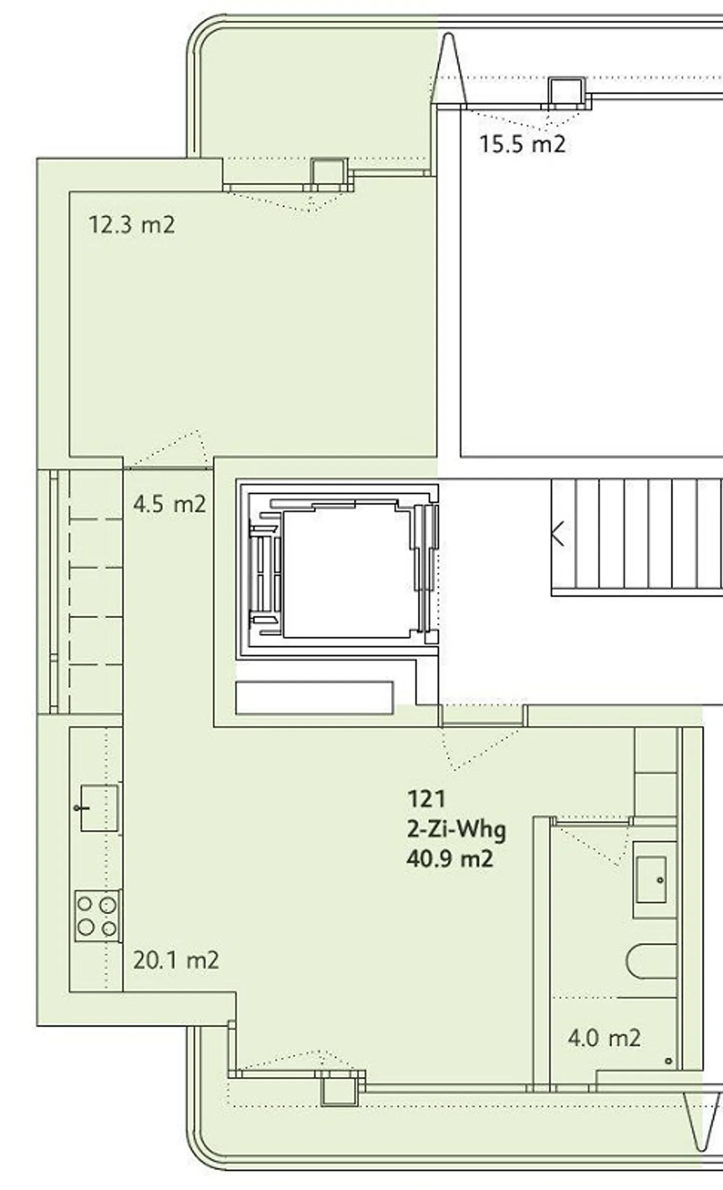 Helle moderne Wohnung in bester Lage - Foto 7 von 8