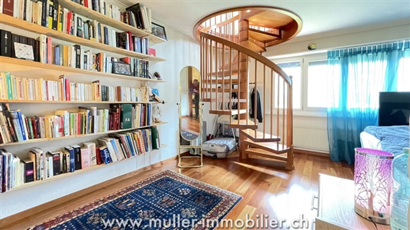 «Atypische Maisonette, mit Balkon, abseits des Verkehrs und in der Nähe von Annehmlichkeiten» - Foto 6 von 12