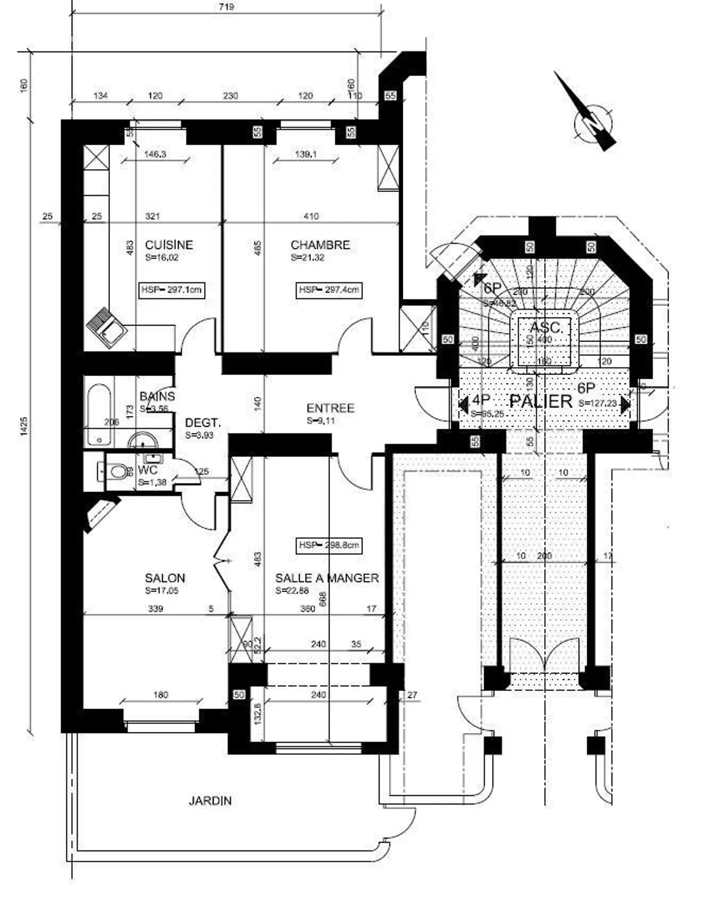 Modern and bright 3.5-room apartment in a quiet setting - Photo 7 of 7