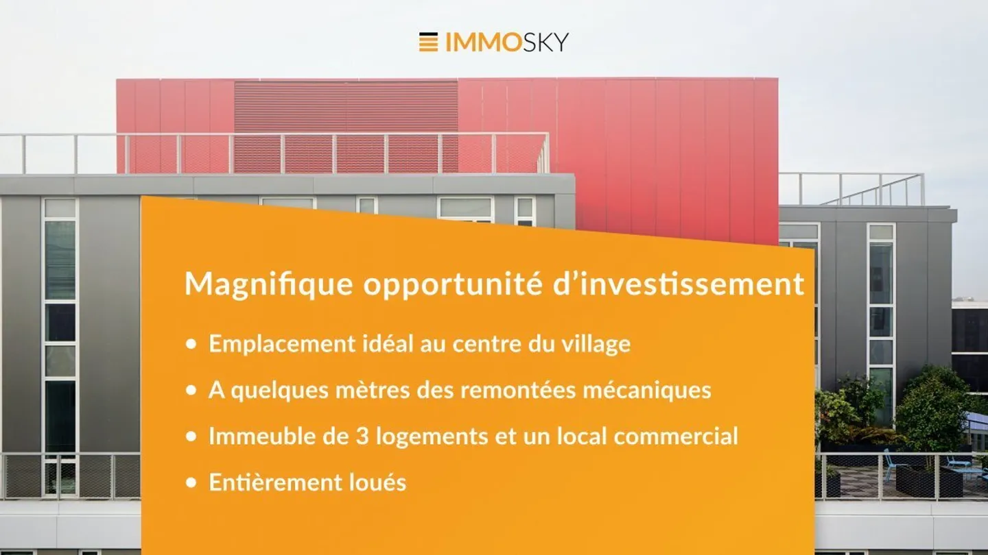 Immeuble Mixte à Investir - Photo 1 sur 4