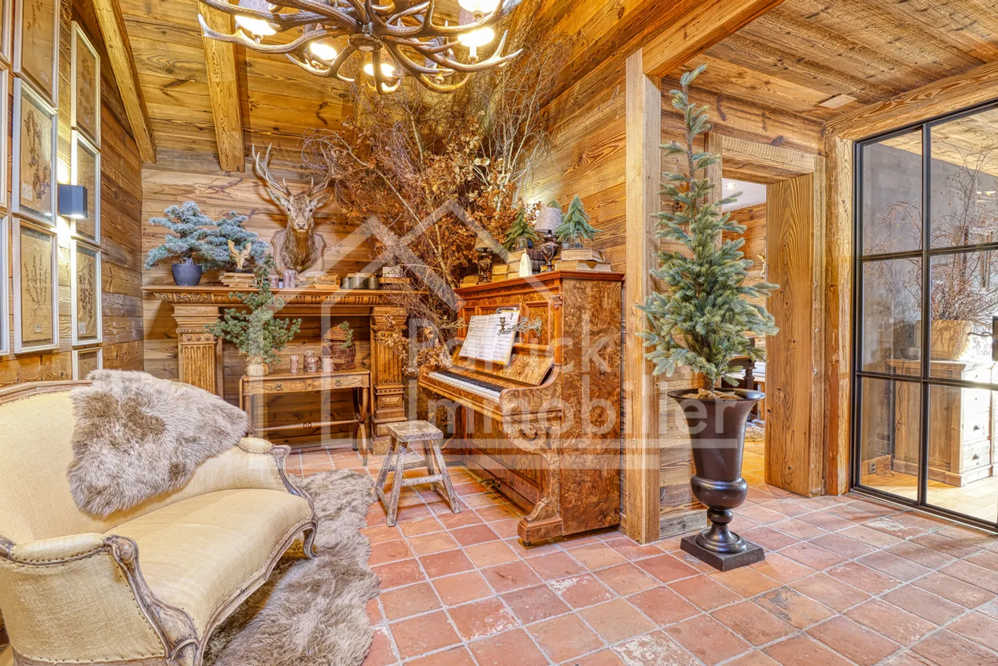 Chalet d'exception rénové - résidence secondaire, vente étrangers - Photo 3 sur 16