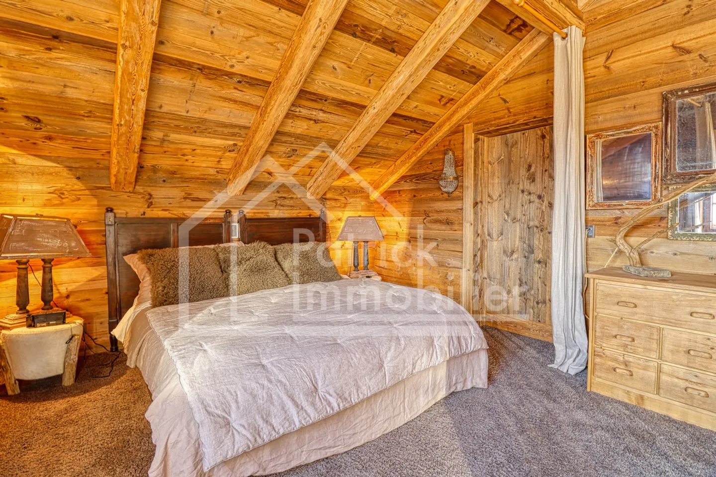 Chalet d'exception rénové - résidence secondaire, vente étrangers - Photo 10 sur 16