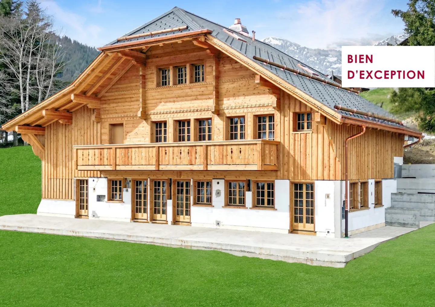 Chalet exceptionnel - Situation idyllique - Photo 1 sur 12