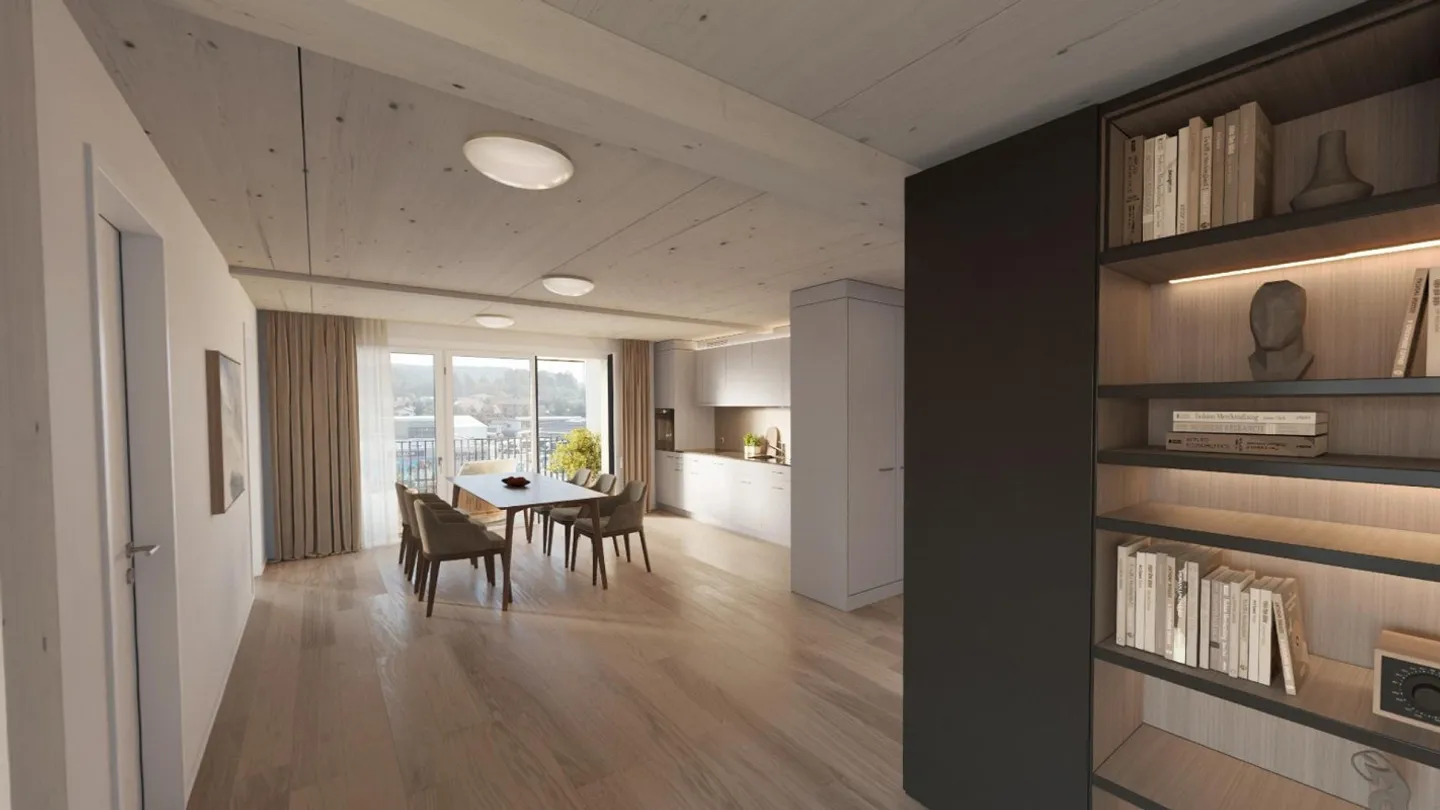 Wohnraum zum Ankommen  moderne Wohnung im Brauipark! - Foto 2 von 8