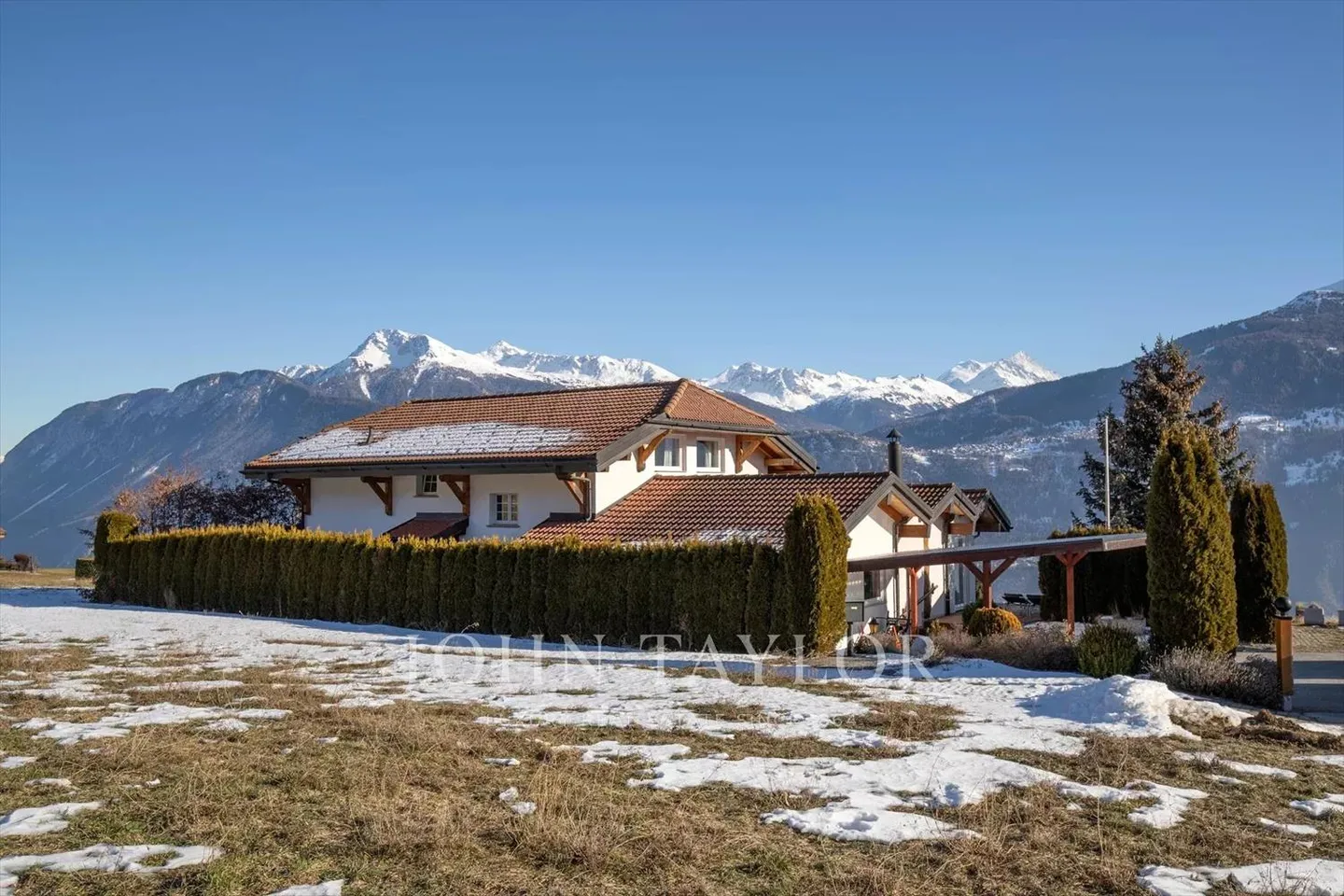 Prächtige Villa in Chermignon d'en haut - Foto 2 von 10