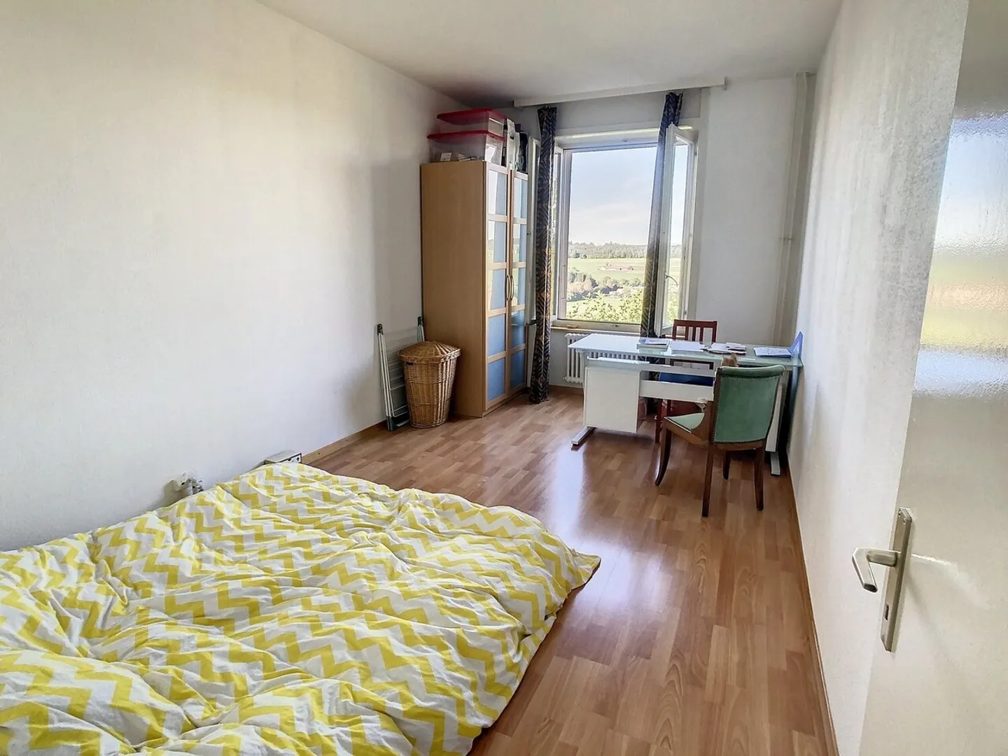 Charmantes Apartment in Romont - Foto 1 von 12