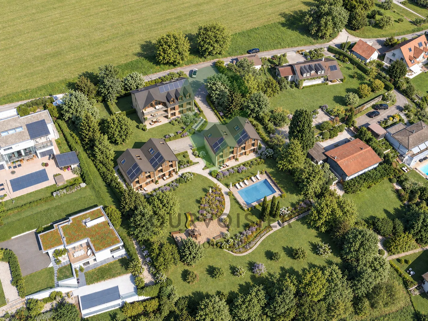 Charmantes Triplex in Grandson - Foto 3 von 11