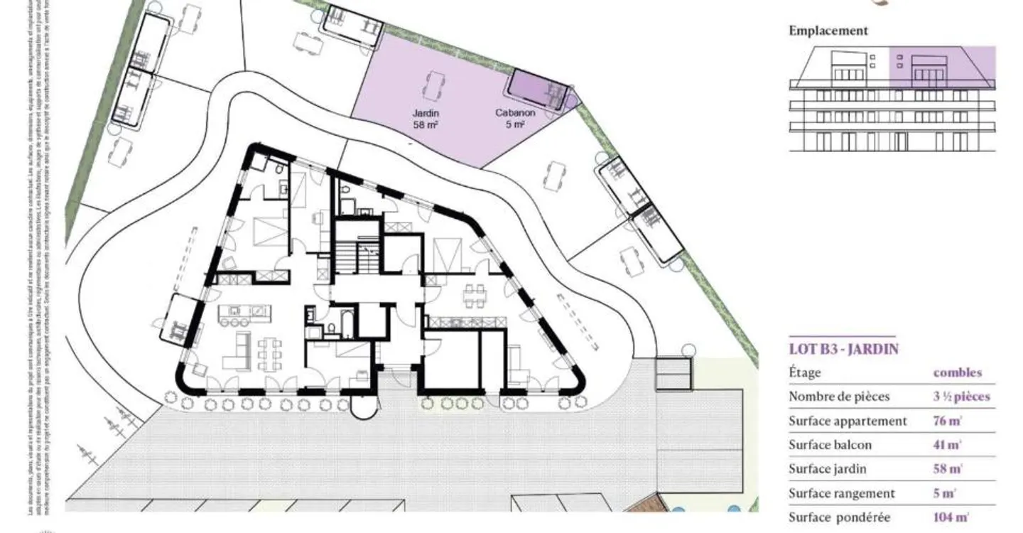 Neues 3,5-Zimmer-Apartment mit Garten - Foto 3 von 6