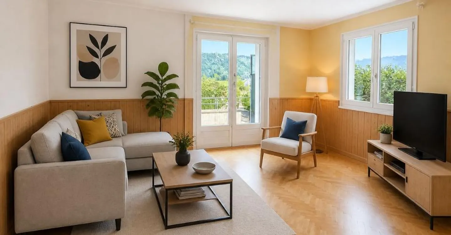 Casa indipendente luminosa con vista libera e grande potenziale - Foto 2 di 10