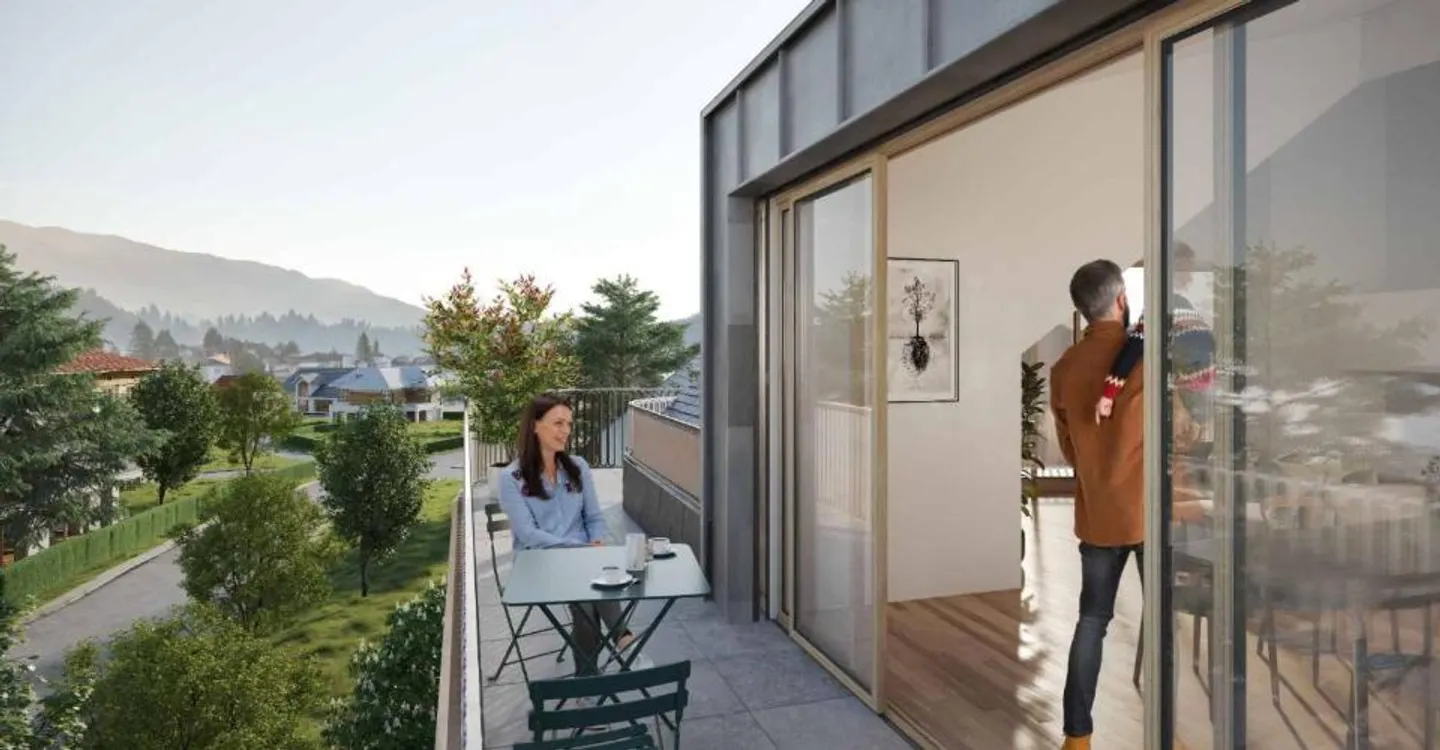 Neue 4,5-Zimmer-Wohnung im 2. Stock mit Balkon und privatem Garten - Foto 4 von 7
