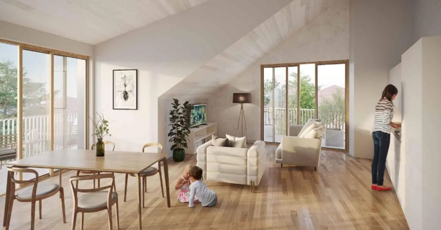 Neue 4,5-Zimmer-Wohnung im 2. Stock mit Balkon und privatem Garten - Foto 5 von 7