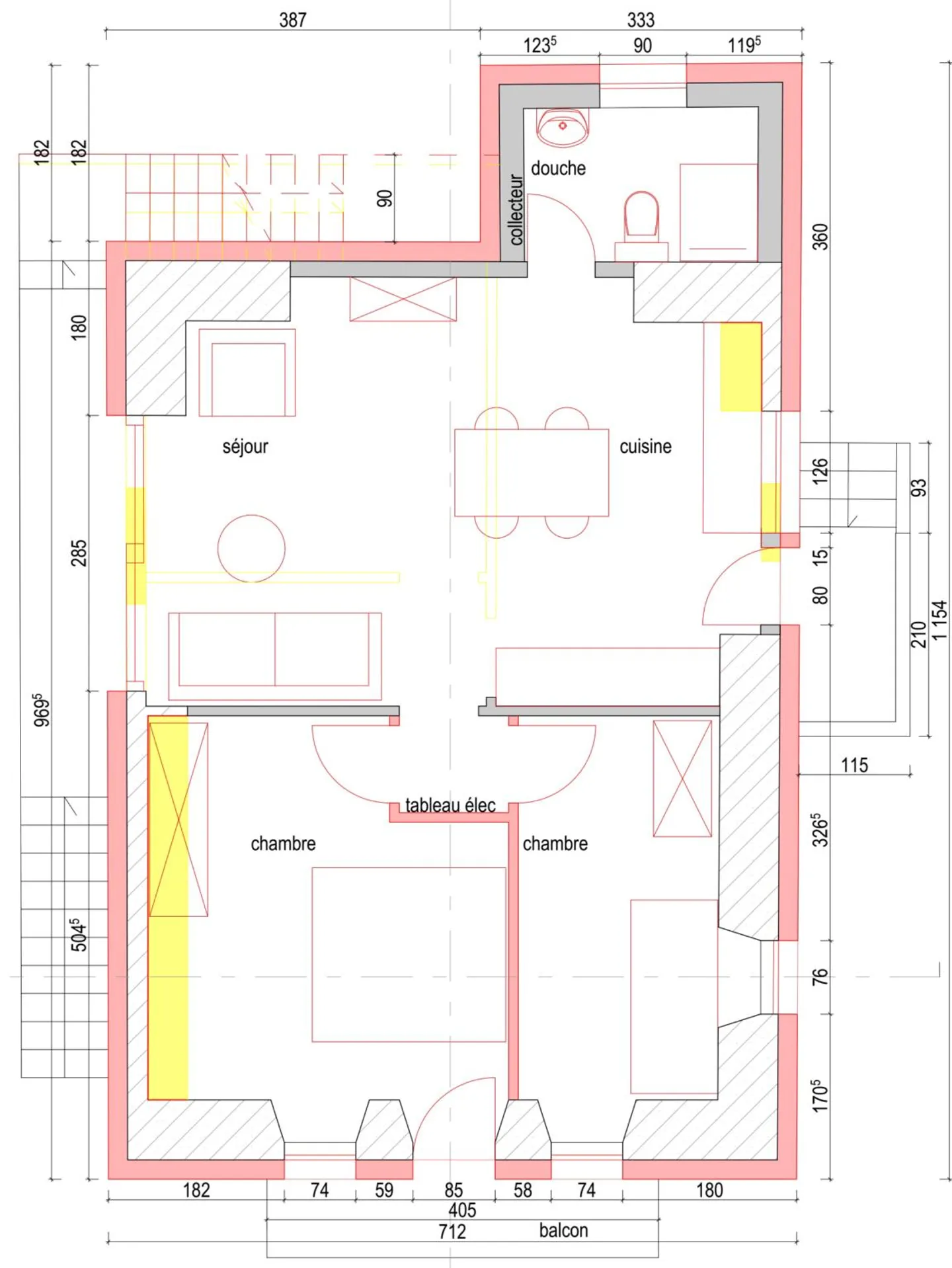 Immeuble d'appartements rénové - Photo 7 sur 14