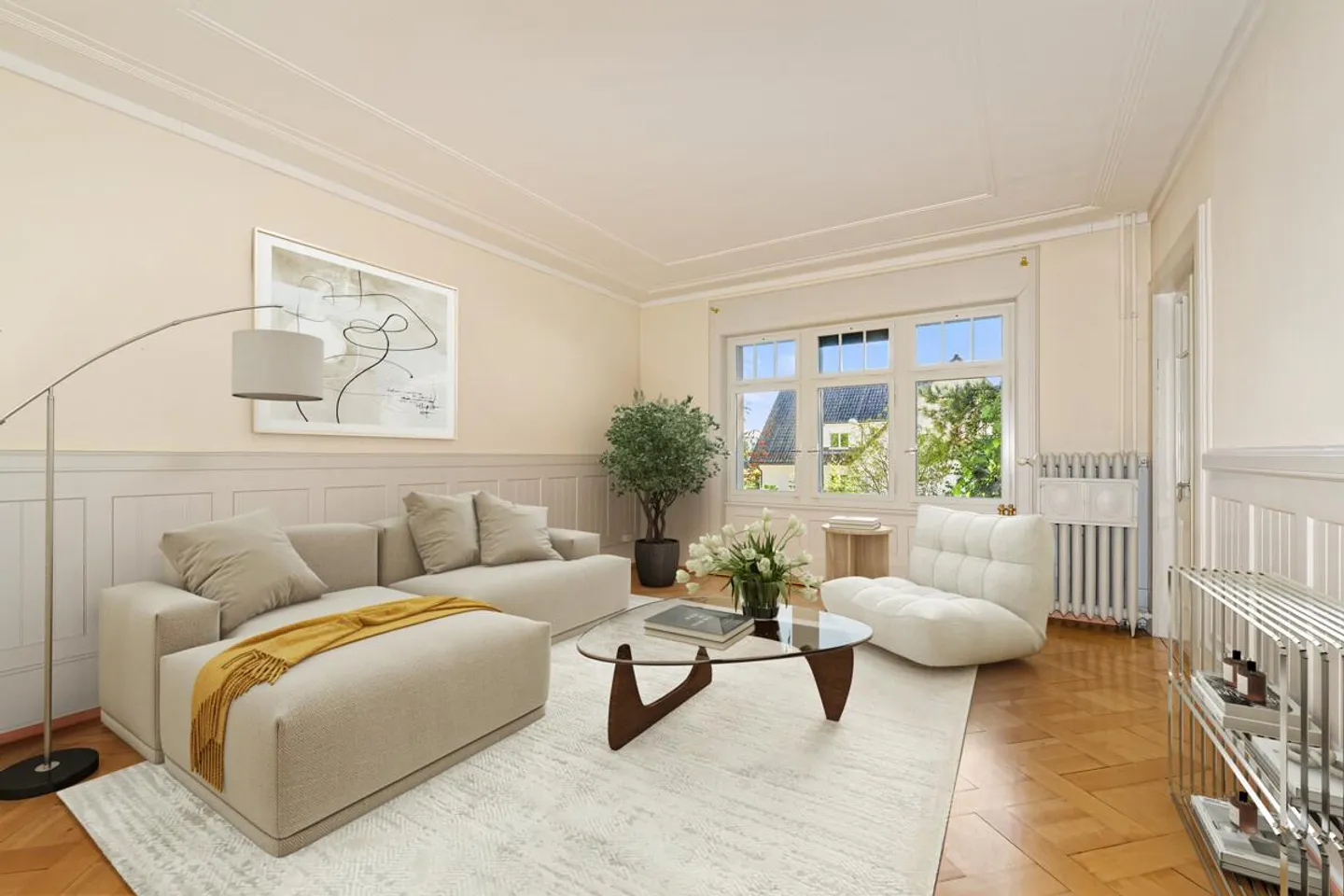 Casa da sogno con giardino da sogno in una posizione da sogno nel ricercato distretto 7 di Zurigo - Foto 2 di 7