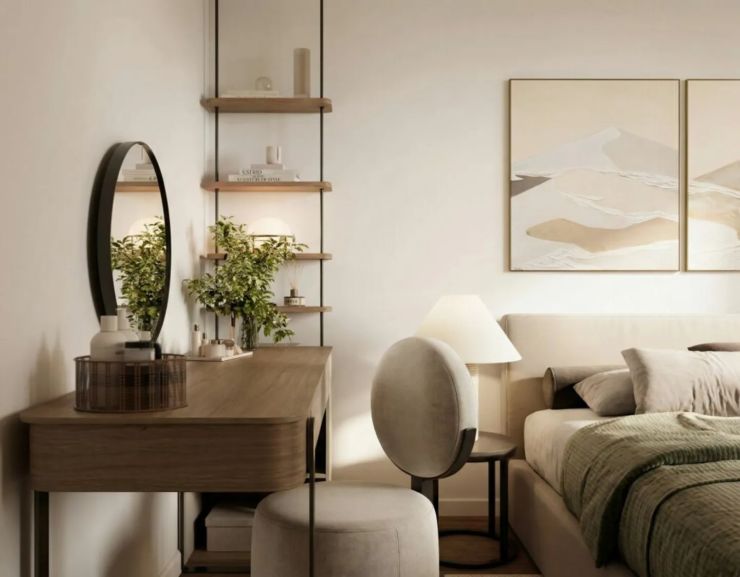 Zeitgenössische Wohnung in Corin - Foto 9 von 14