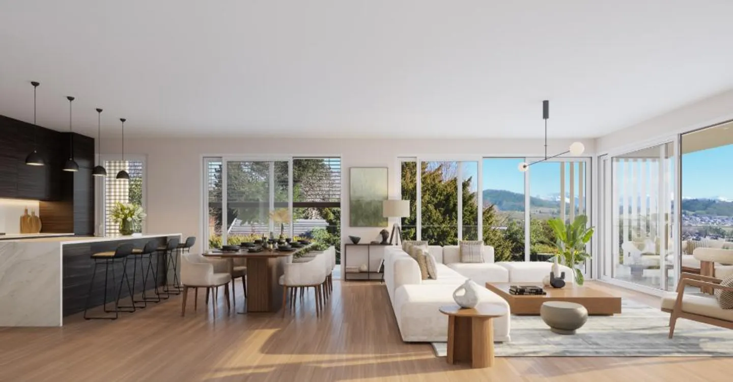 Luxuriöse Attikawohnung mit Seeblick - Foto 7 von 11