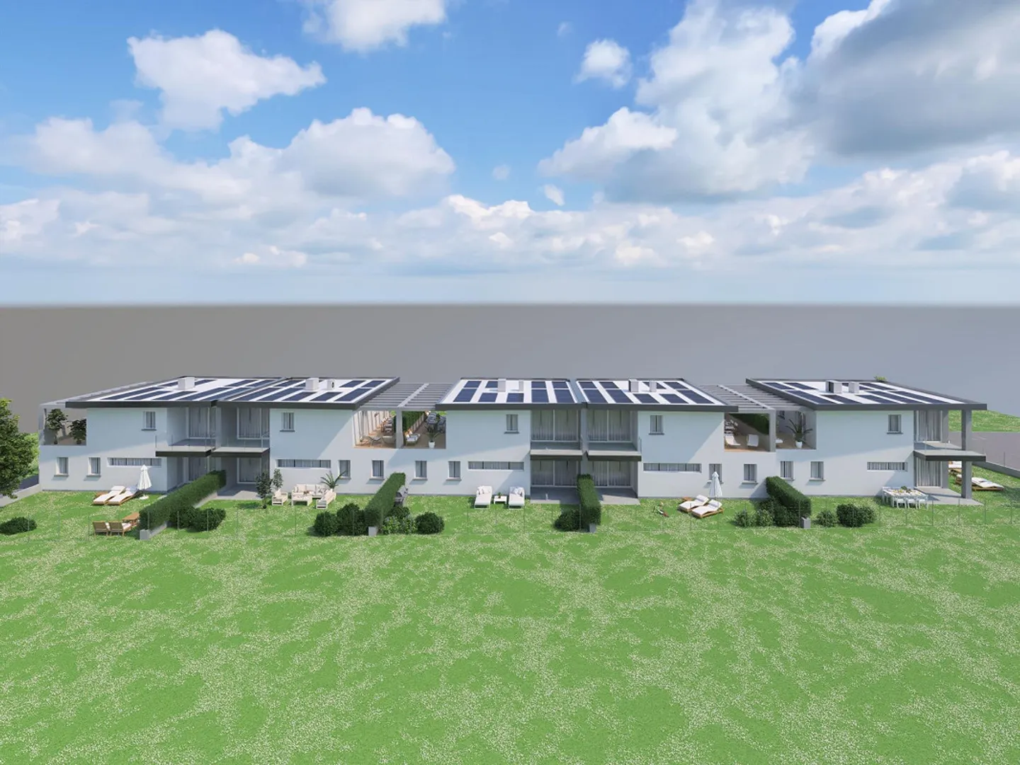 Terrain avec licence approuvée - 5 maisons individuelles à Stabio - Photo 3 sur 5