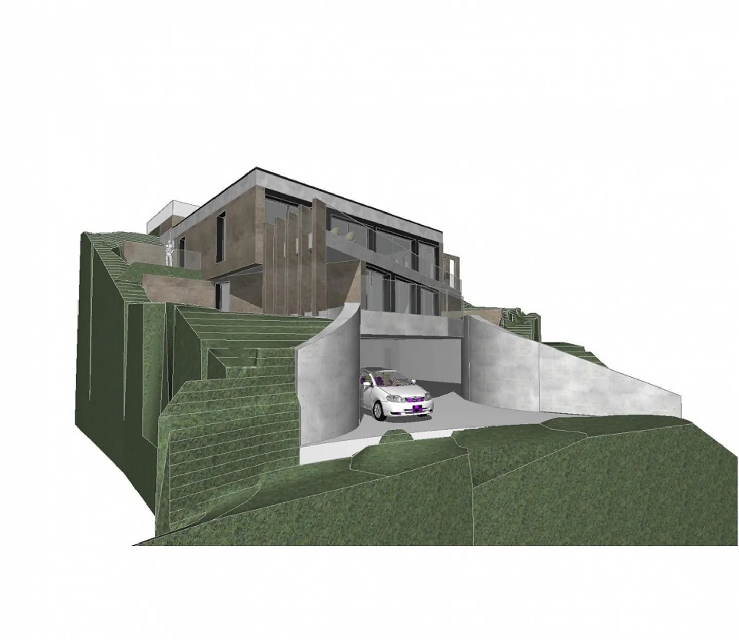 Terreno edificabile con permesso per una villa di lusso a Comano - Foto 5 di 13