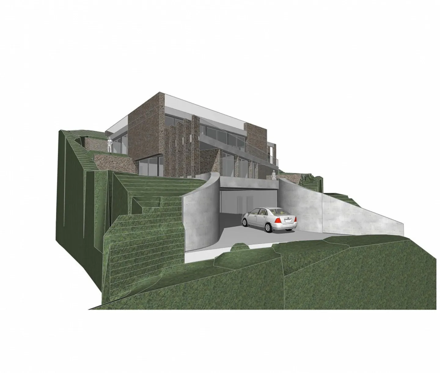 Terreno edificabile con permesso per una villa di lusso a Comano - Foto 6 di 13