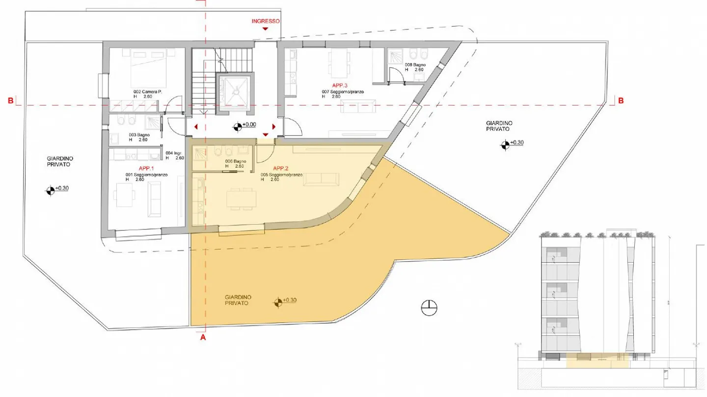 Newly built income apartment with garden. - Photo 12 of 12